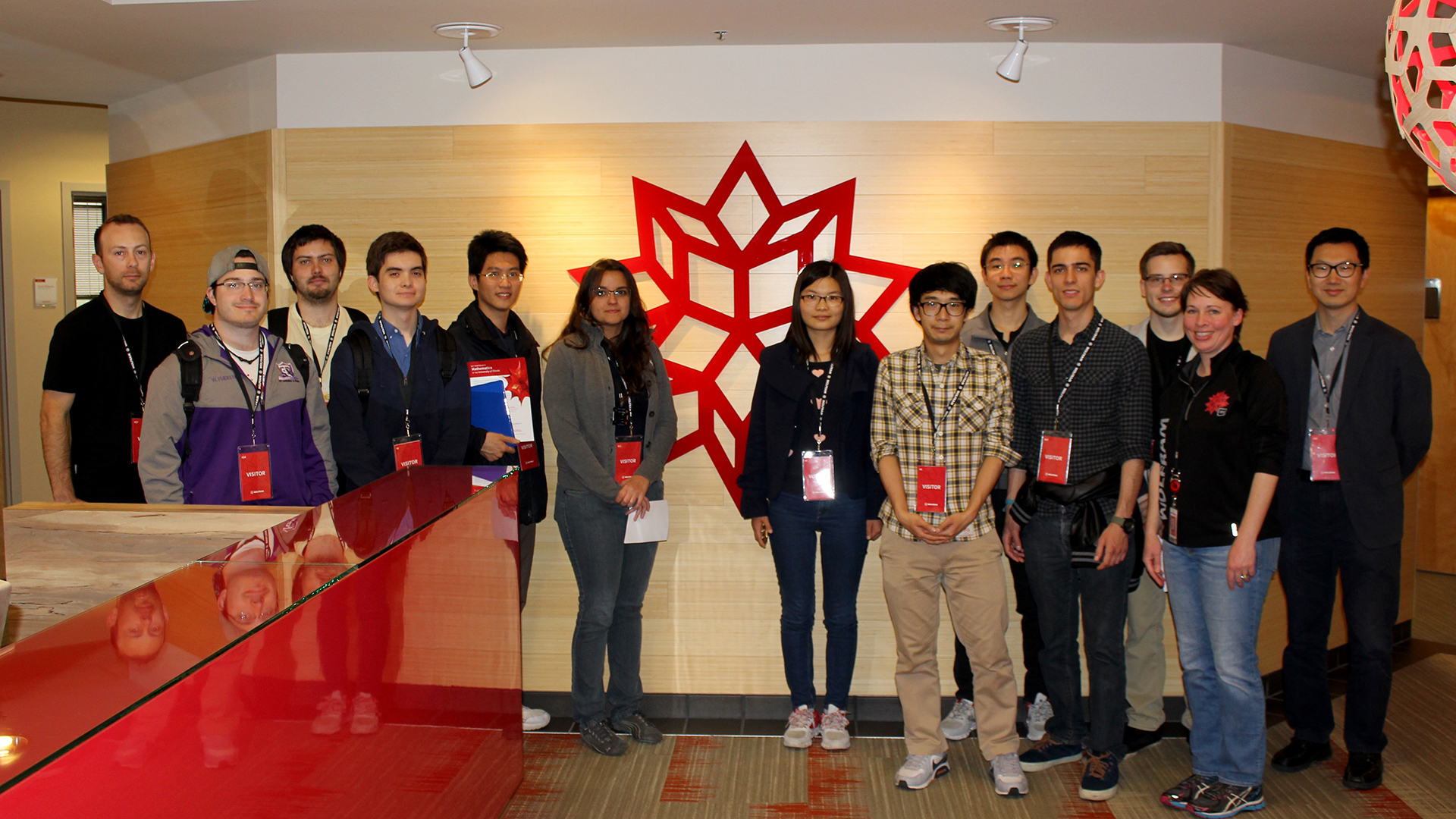 NPRE students tour Wolfram Research Company