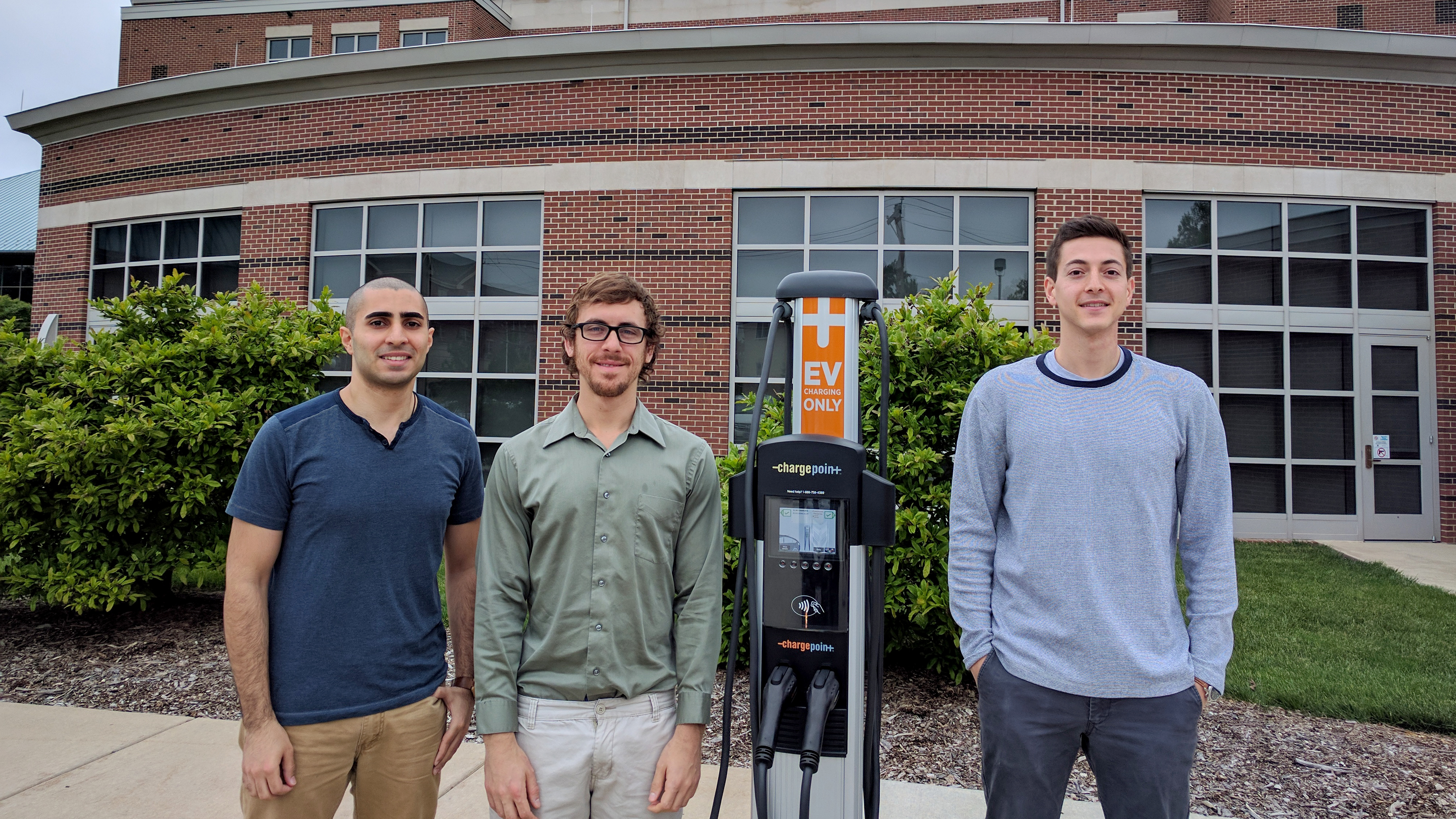 Energy Systems team proposes additional charging stations to increase electric vehicle usage on campus
