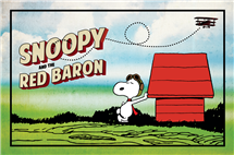 The Red Baron has become famous in modern culture in large part through his portrayal in Peanuts comics. (Image copyright Peanuts Worldwide LLC)