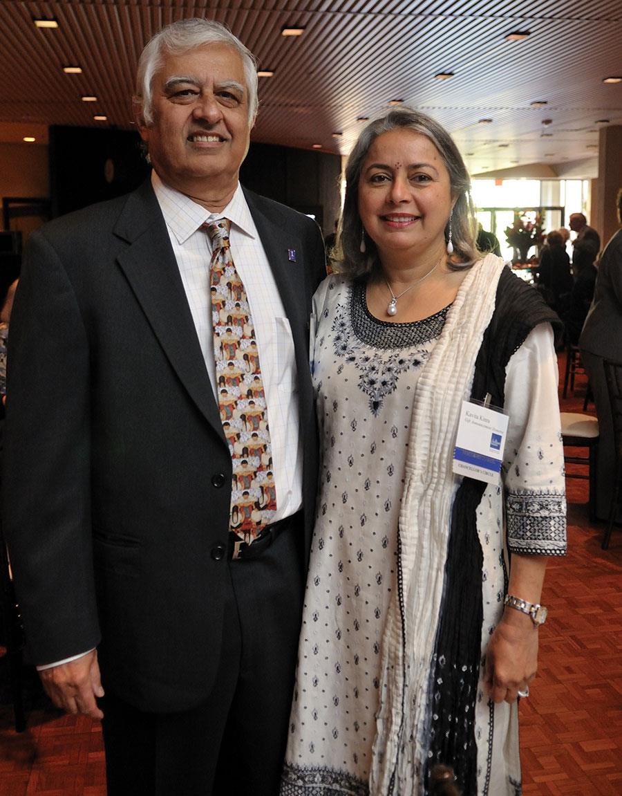 Kavita and Lalit Bahl