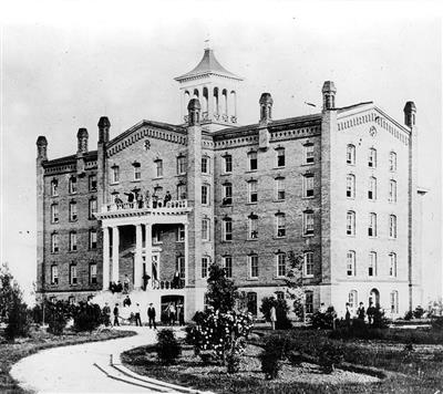 Old University Building, circa 1870