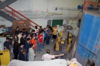 William Roy, a senior geochemist with the Illinois State Geological Survey and an NPRE adjunct professor, saw the dismantlement as a teaching opportunity and brought his class in to tour the Reactor Building last spring.