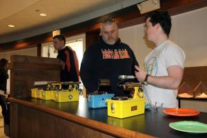 Geiger counters were a part of the ANS exhibit at EOH 2014.