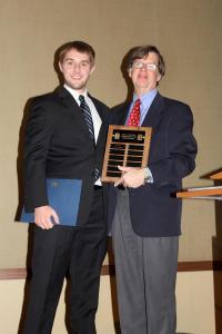 Justin Weberski and Department Head Jim Stubbins