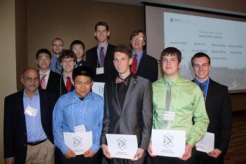 Alpha Nu Sigma Society initiates