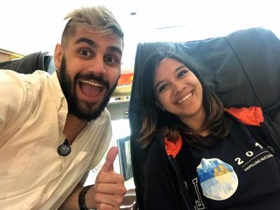 Aries Loumis and Alyssa Hayes
