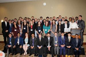 Student award winners at the 2018 Honors Banquet