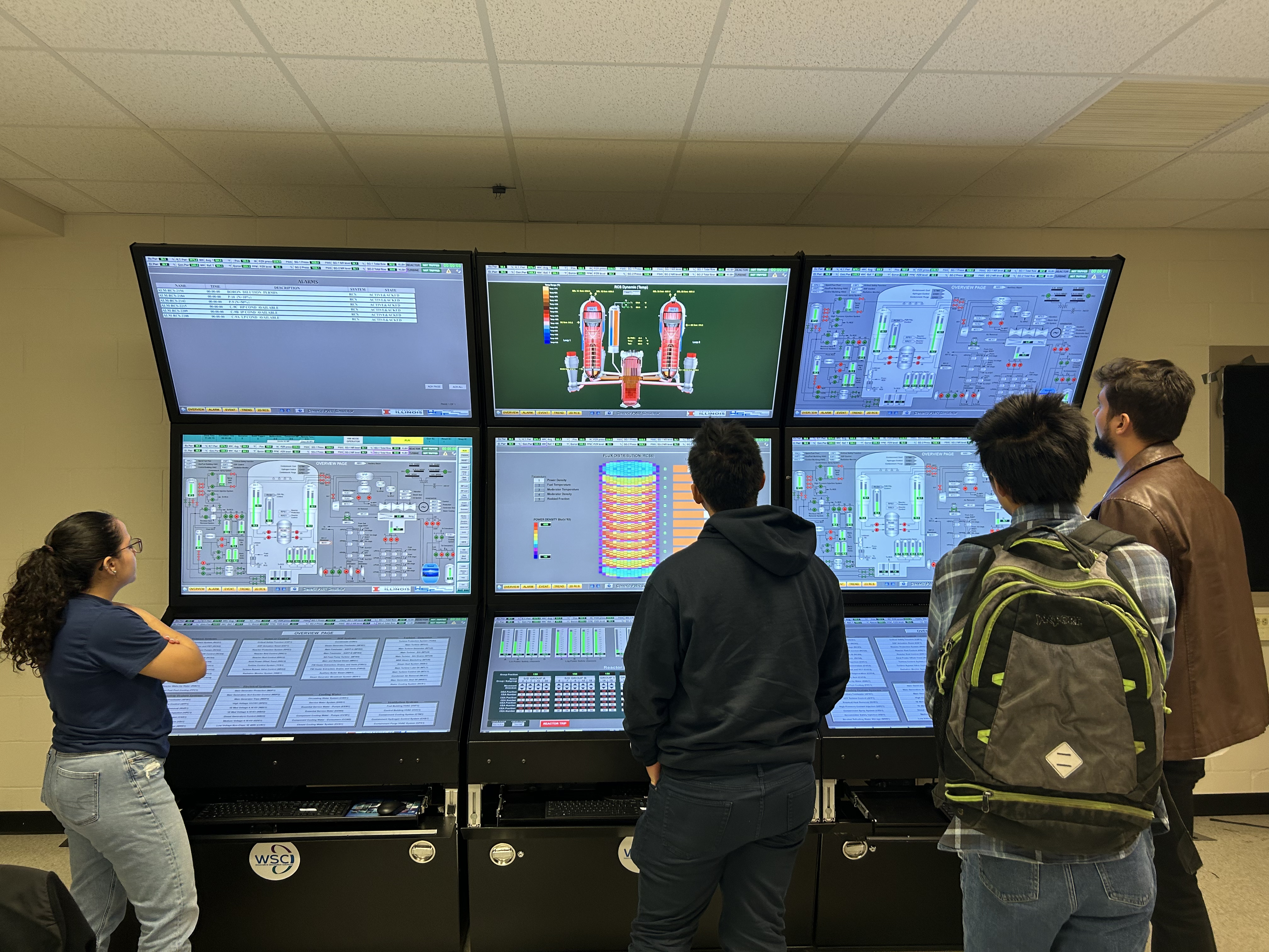 New nuclear simulator at NPRE offers students hands-on, risk-free training in reactor operations
