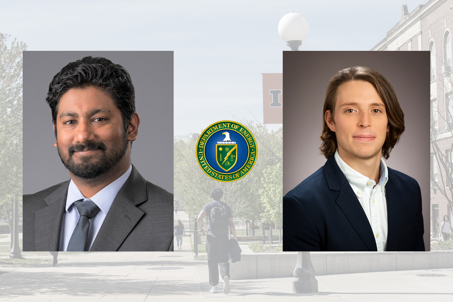 Alam and Vergari receive Distinguished Early Career Awards from DoE Nuclear Energy University Program