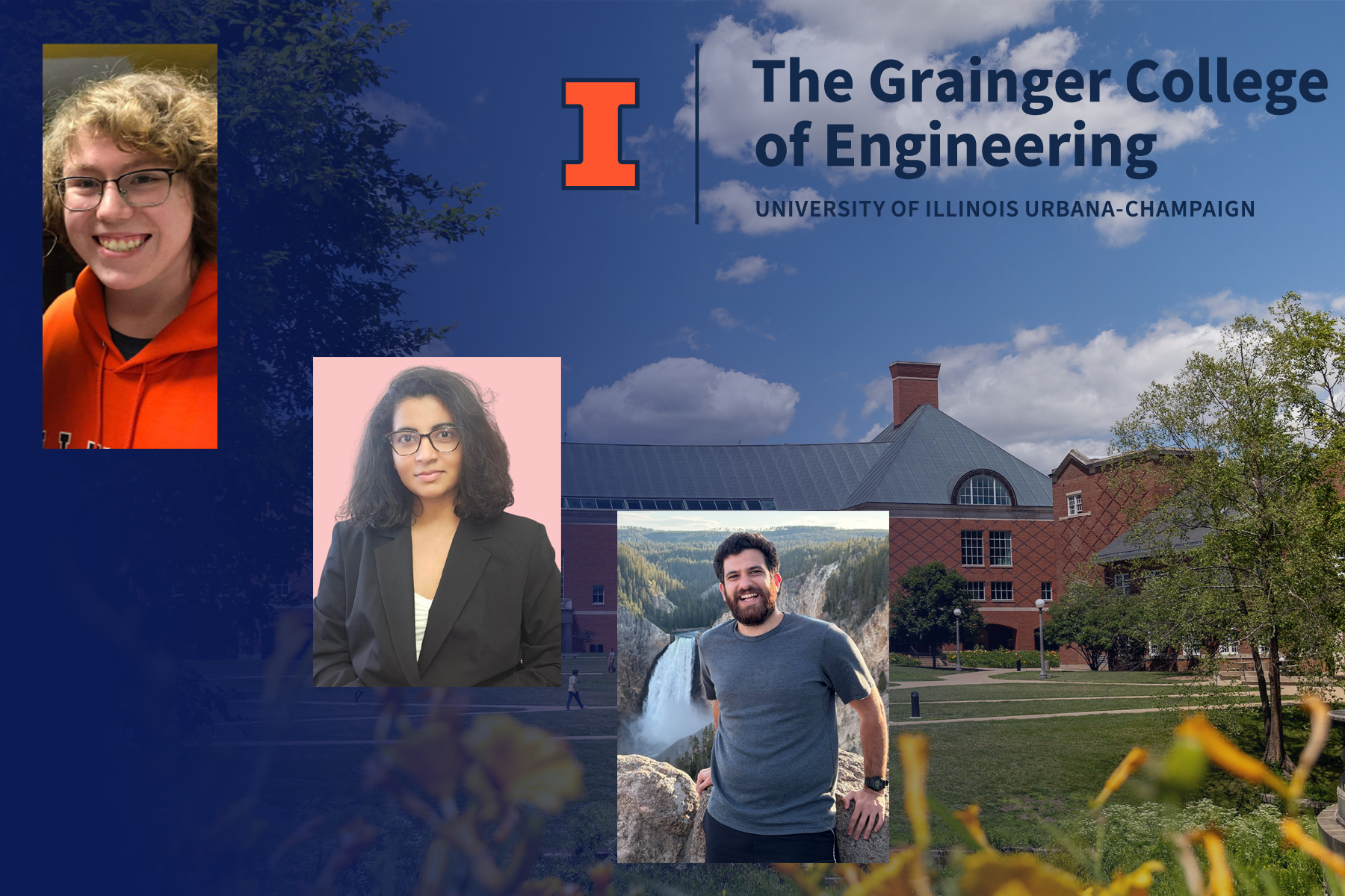 From research to the classroom: Three NPRE students earn Mavis Future Faculty fellowships
