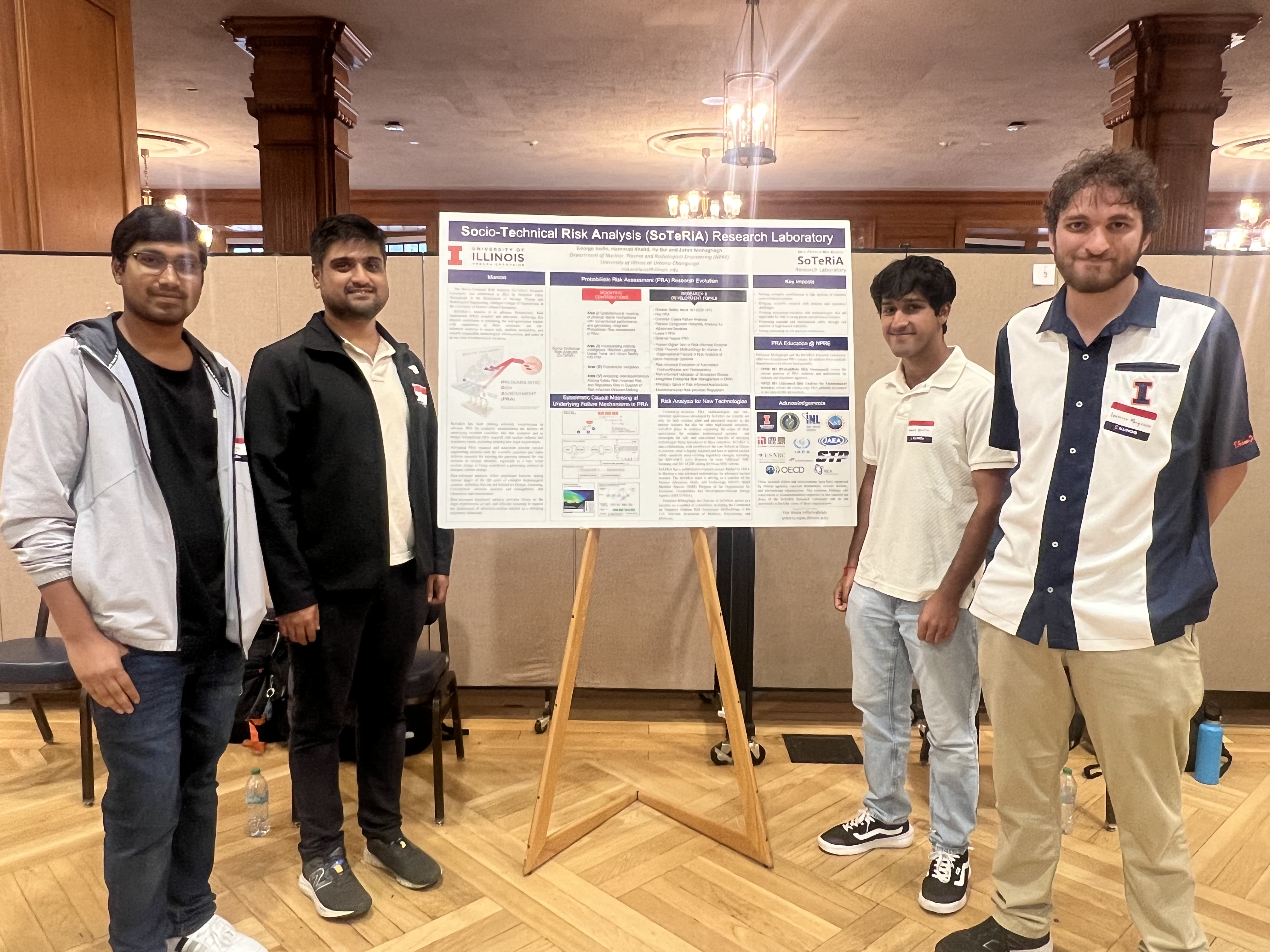 SoTeRiA students spotlight nuclear power risk assessment at Research Exploration Fair
