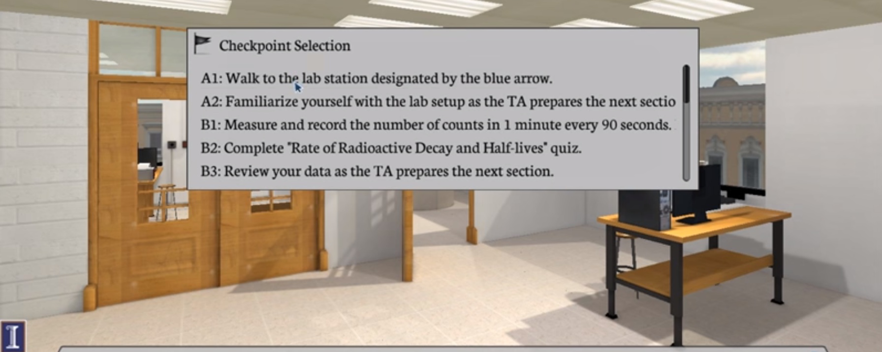Experiment Shows Virtual “Seeing” Helpful in Leading Students to Treasure