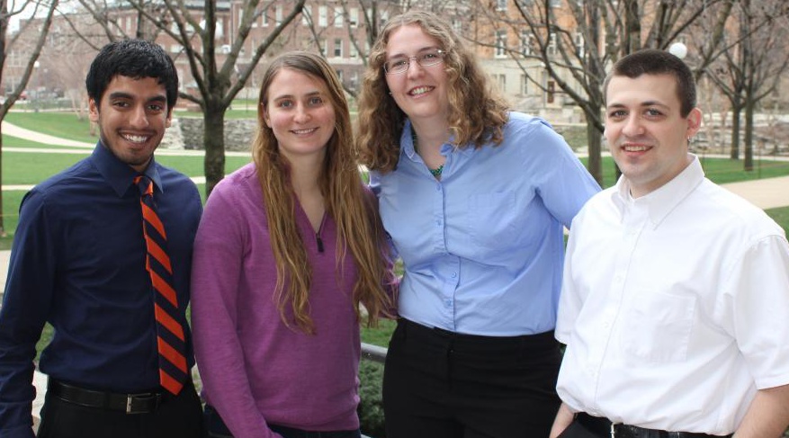 NPRE Undergrads Share Best Paper Award