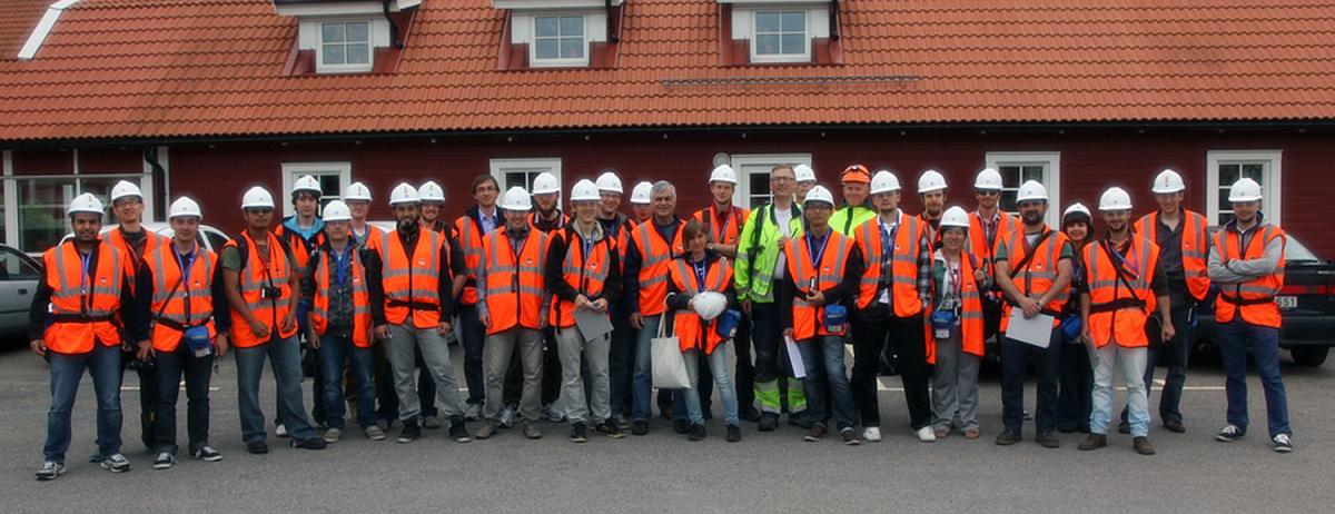 Grad Students Gain First-hand Look at Swedish Spent Nuclear Fuel Storage Facilities