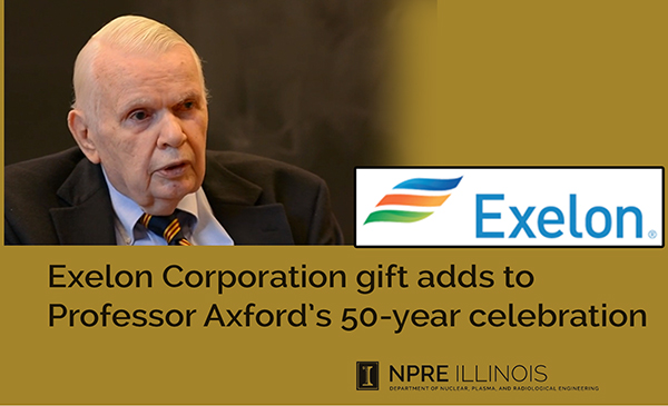 Exelon’s generosity boosts Axford Fund | Nuclear, Plasma & Radiological ...