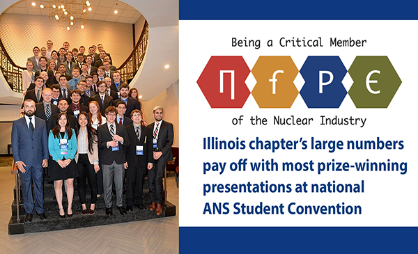Illinois chapter has great showing at national ANS student conference