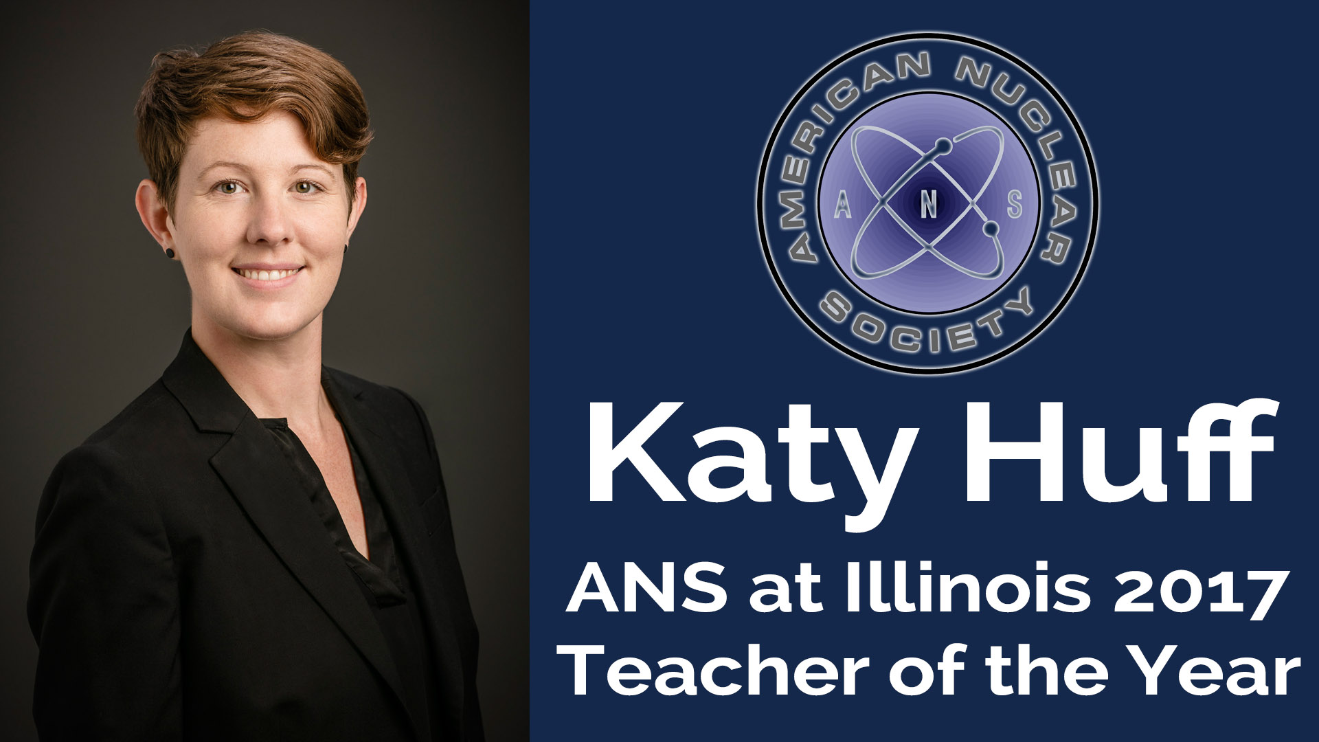 Kathryn Huff earns ANS at Illinois Teacher of the Year Award