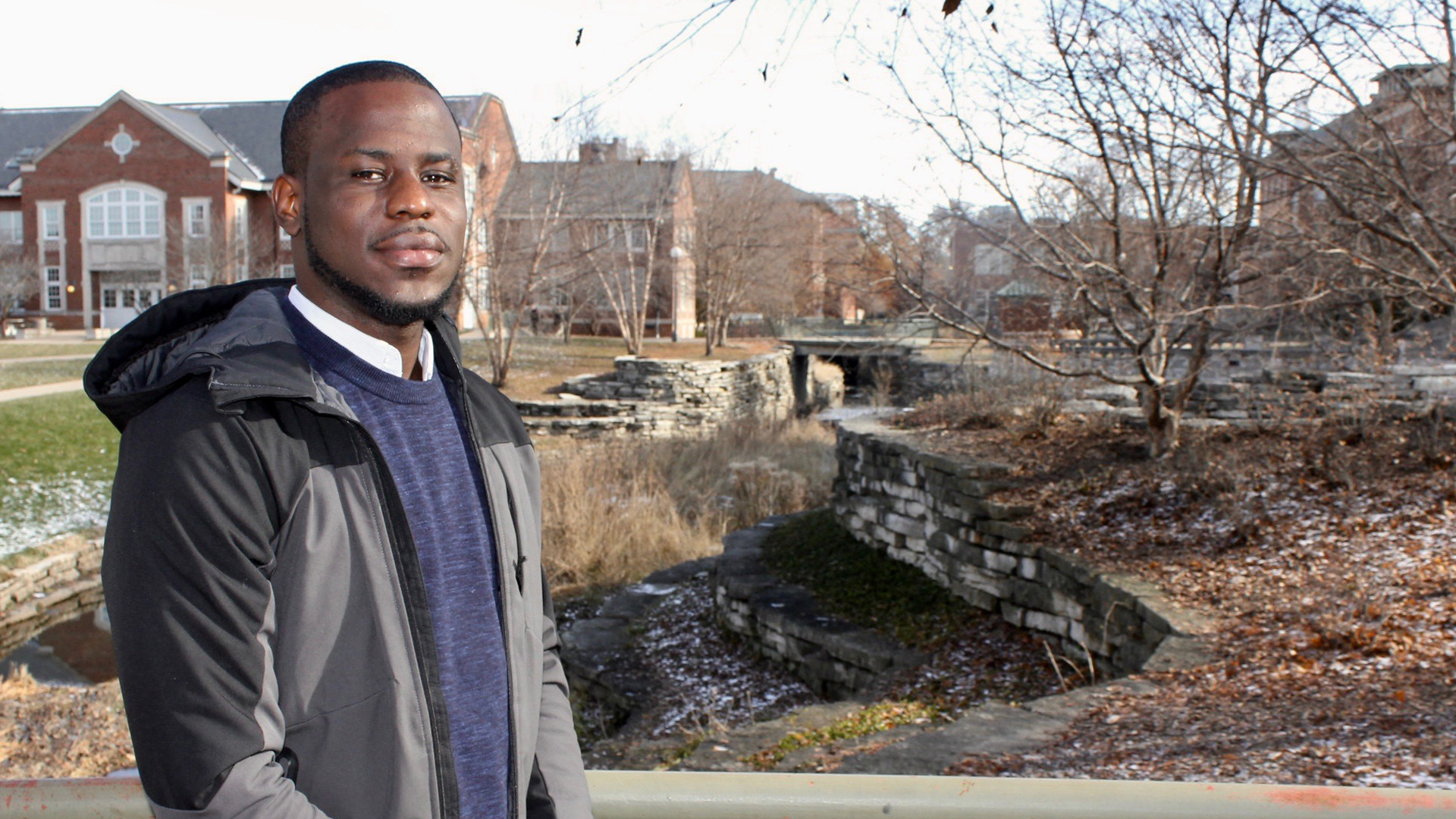 Graduate student Chinedu Oputa gains valuable experience performing his Energy Systems project