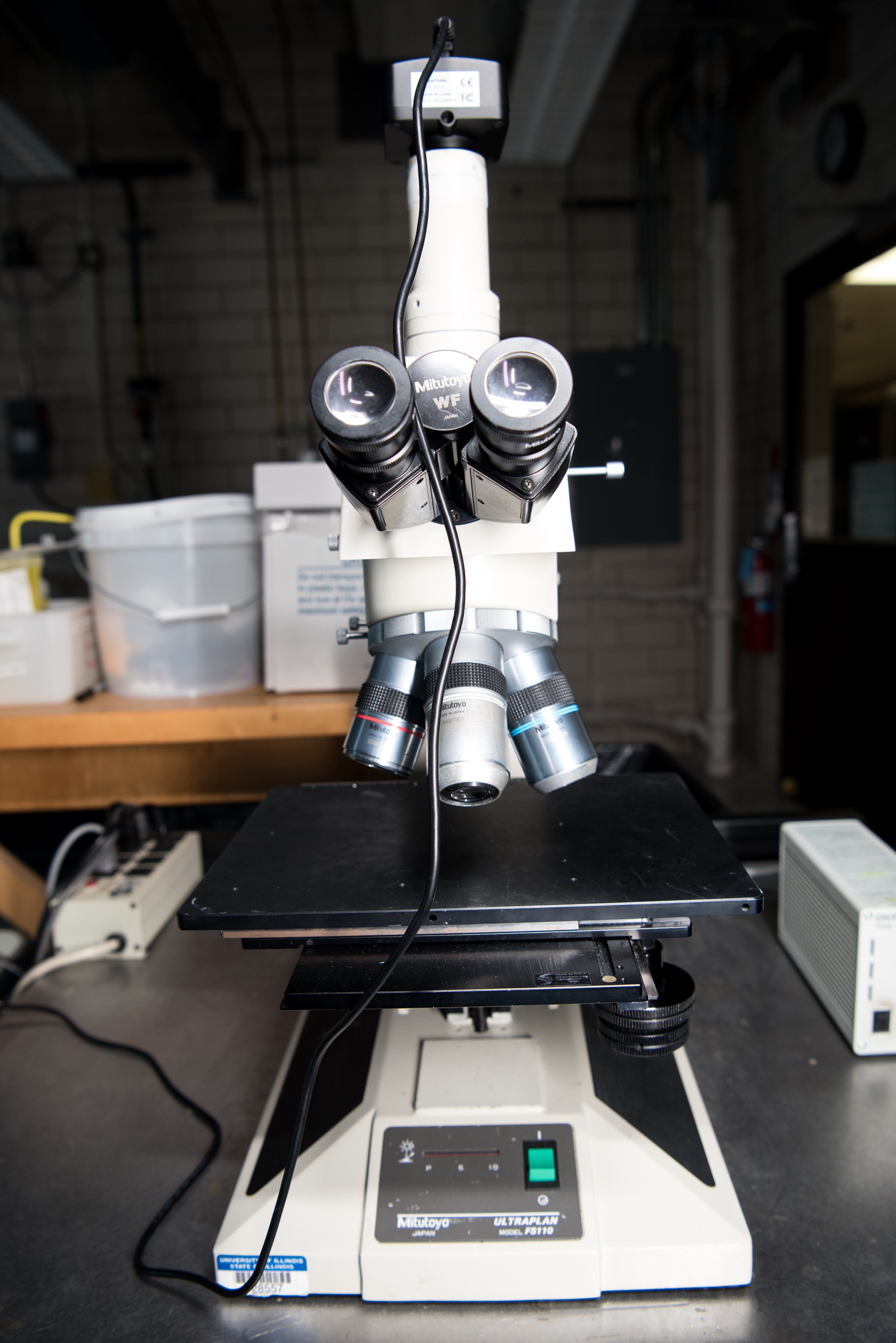 Optical Microscopes with CCD cameras