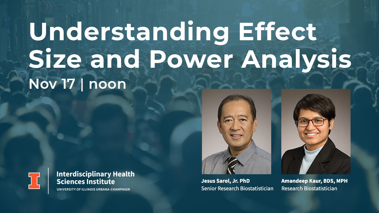 Understanding effect size and power analysis - Nov 17, 2021 | Noon