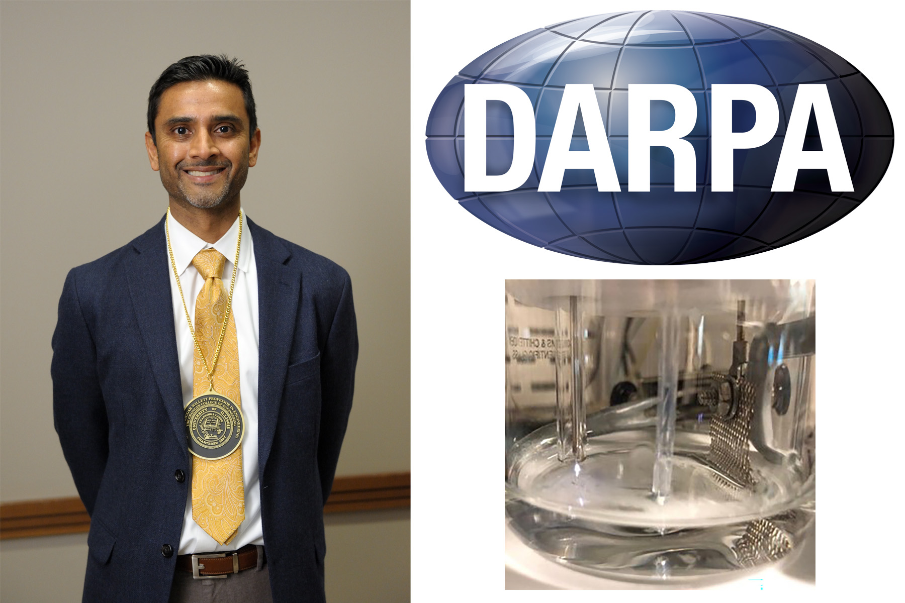 Sankaran part of DARPA project hoping to produce a 'three-ingredient food of the future'